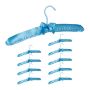 Clothes hangers 10pcs, blue