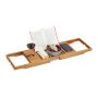 Bathroom table 4x105x23.5cm., light brown/white