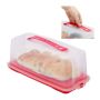 Food organizer 15x37x16cm., red color