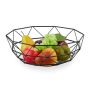 Fruit basket 13.5x34.5x34.5cm., black