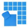 Set of 24 protective floor mats 1x31x31cm., blue