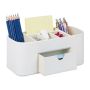 Writing instrument organizer 10.5x26x11.5 cm., white