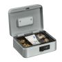 Cash box with digital code, black