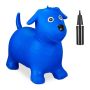 Inflatable toy "Dog" 45x27x55cm., blue color