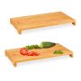 Set of 2 cutting boards 5x52x29cm., light brown