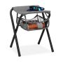 Camping chair 40x35x30cm., gray/black