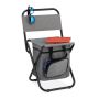 Camping chair 60x35x35cm., gray/black