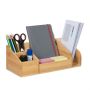 Writing instrument organizer 12x35x15 cm., light brown