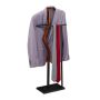 Clothes rack 106.5x45.5x20cm., black/brown