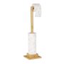 Toilet paper holder 71.5x23.5x19cm., light brown