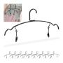 Clothes hangers 10pcs, black