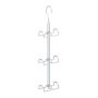 Clothes hanger, silver color