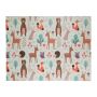 Play mat 1x195x150cm., white/red/green