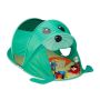 Children's playhouse "Ruonis" 86x100x182cm., dark mint color
