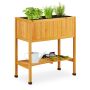 Raised bed 80.5x74x38cm., orange/black