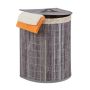 Laundry basket 50x39x30.5cm, 30L., gray/cream/beige