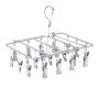 Hanging clothes dryer 29x34.5x27cm., gray/silver color