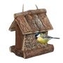 Bird feeder 17x15x12cm., brown