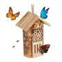 Insect hotel 20x13.5x10cm., light brown/brown color