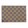 Doormat "Stars" 60x40 cm., light gray/light brown