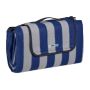 Picnic blanket 200x200cm., dark blue/gray