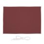Rectangular sun awning 350x250cm., dark red color