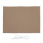 Rectangular sun awning 450x350cm., brown