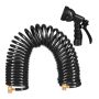 Garden hose with gun 10m, black