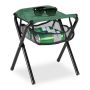 Camping chair 39x29x35cm., green/black