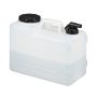 Water canister with mixer 36x19x29cm., white/black