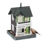 Bird feeder 43.5x18x18cm., dark gray/white