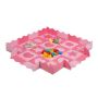 Play mat "Delionė" with border 1x31.5x31.5cm., pink color