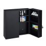 Medical cabinet 53.5x53x19cm., dark gray