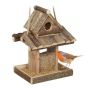 Bird feeder 42x17.5x16cm., light brown