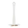 Spice grinder 51.5x6cm., white/silver color