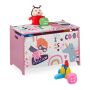 Storage box 39x60x36.5cm, pink/blue
