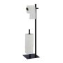 Toilet paper holder 77.5x20x20cm., black