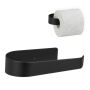 Toilet paper holder 4x15.5x8cm., black