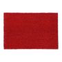 Doormat 60x40 cm., red