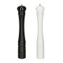 Pepper and salt mill set 40x6.5cm, black/white