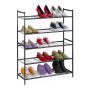 Hallway shelf 90x70x26cm., black