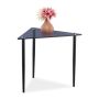 Side table 41x50x50cm., gray/black