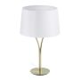 Table lamp 49x30cm., white/gold color