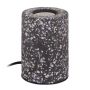 Table lamp 11x8cm., dark gray/white