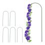 Set of 6 garden trellis "Arka" 90x32x0.8cm., green