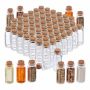 Set of 72 spice organizers 5.5x2cm., brown
