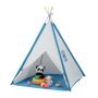 Children's playhouse "Teepee" 154x124x124cm., blue/gray