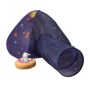 Children's playhouse with 1 tunnel "Space" 90x170x100cm., dark blue