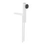 Umbrella stand 31x13x3cm., white/black