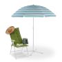Sun umbrella 160cm., mint/white color